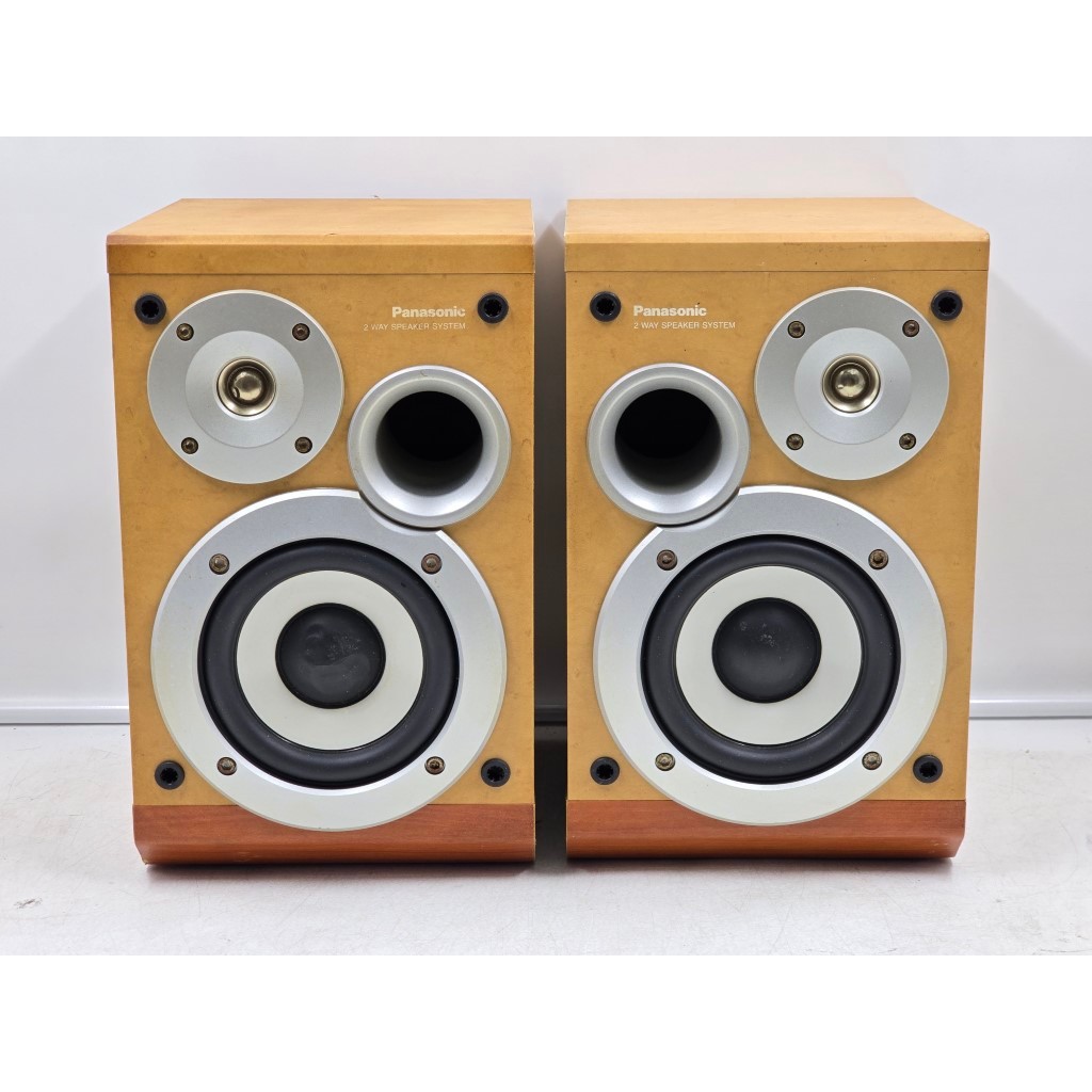 AZ153 ลำโพง 1 คู่ มือสองญี่ปุ่น (917) PANASONIC SB-PM70 Bi-wire 60W 6 โอห์ม Woofer 3.5 นิ้ว 4 นิ้ว S