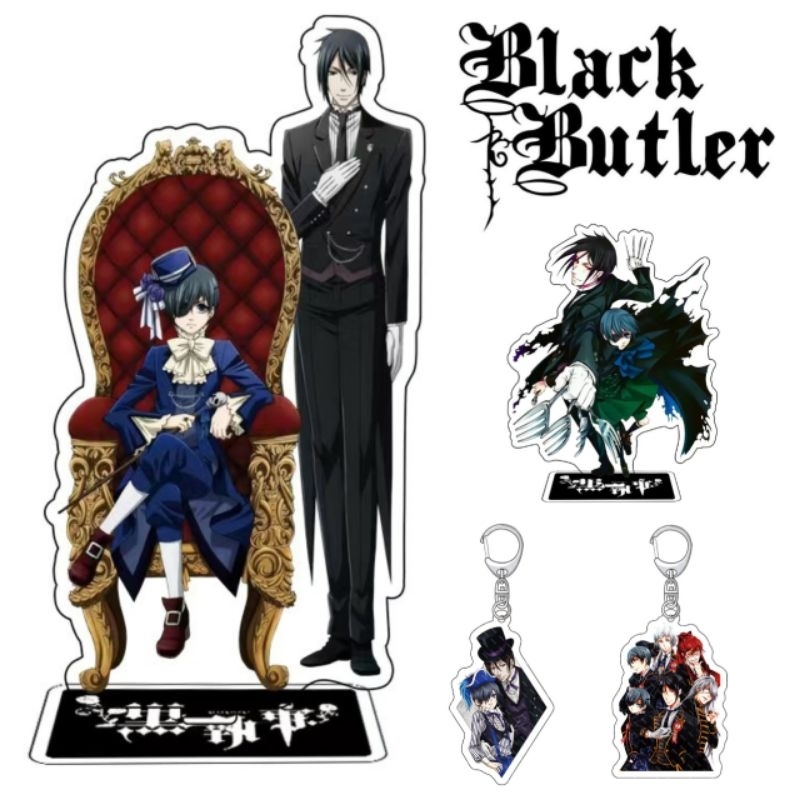 สแตนดี้ พวงกุญแจ อะคริลิค " BLACK BUTLER คนลึกไขปริศนาลับ "