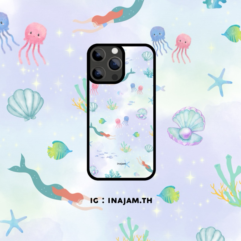 เคสไอโฟนแบรนด์ Inajam Collection Under the sea