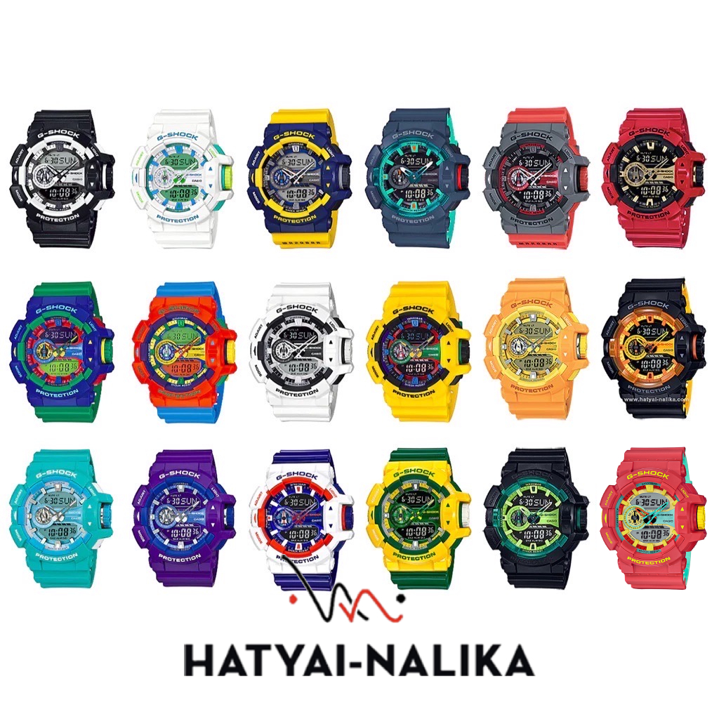 🔥ของแท้🔥 G-SHOCK หายาก GA-400 series GA-400A,GA-400CS,GA-400LY,GA-400WG,GA-400BY,GA-400CM,GA-400CC