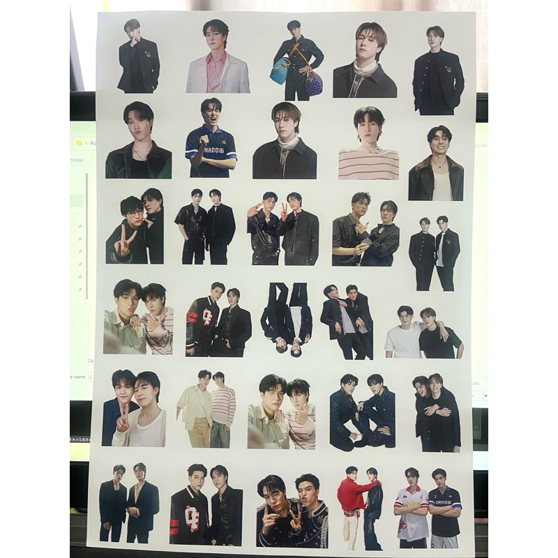 สติ้กเกอร์ไดคัทสกายนานิSkyNani1เซ็ทมี40ชิ้น
