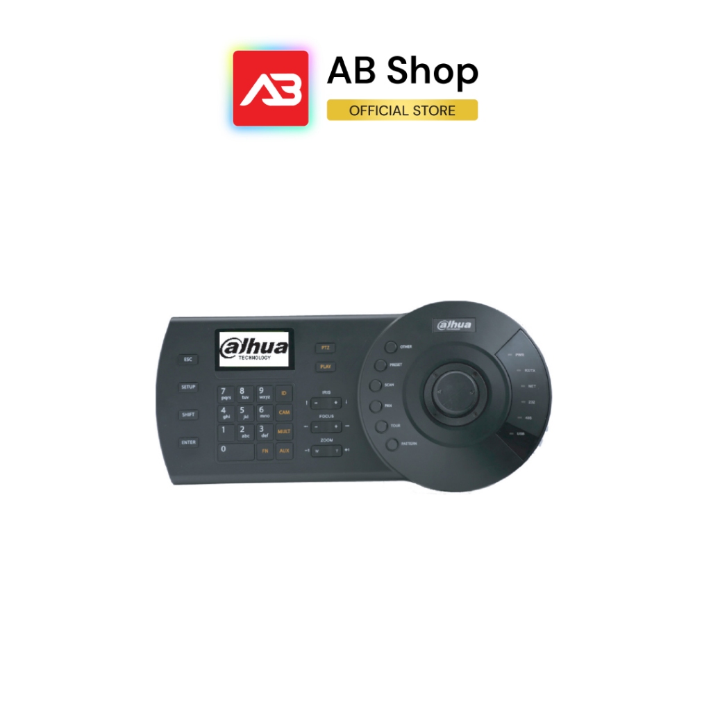 DAHUA Network Keyboard สำหรับควบคุมกล้องวงจรปิด PTZ รุ่น DHI-NKB1000-E