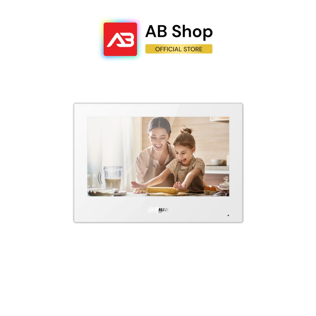 DAHUA Intercom 7-inch Indoor Monitor รุ่น DHI-VTH5321GB-W