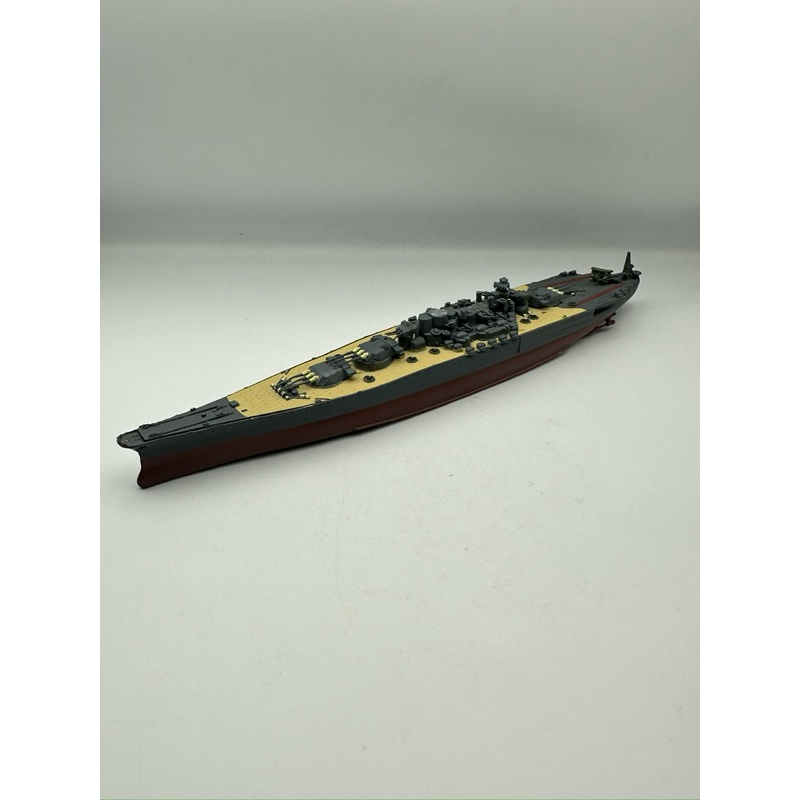 โมเดลเรือรบญี่ปุ่น Eaglemoss Yamato Battleship 1/1100 WW2 Mini Japan Warships Diecast