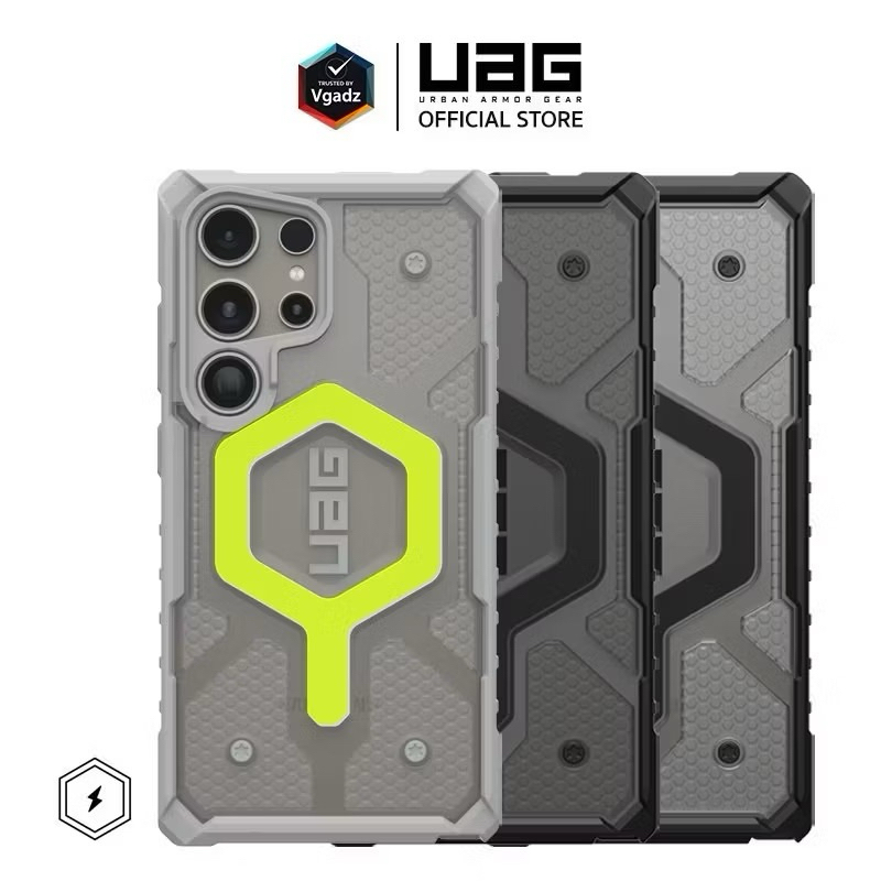 ใหม่ Uag clearPathfinderพร้อมเคสแม่เหล็กเข้ากันได้สําหรับSamsung Galaxy S24 ultra s23 ultraS25 plus S25ultra ใสกันกระแทก