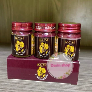 ยาหม่องKCM (3ขวด) น้ำมันนวดสมุนไพรเอ็นยืด KCM น้ำมันนวดเอ็นยืด KCM BALM