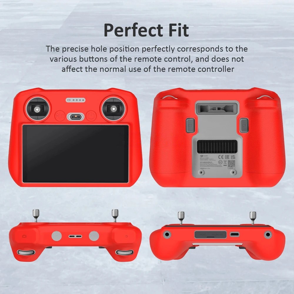 ฟิล์มป้องกันรอย เคสซิลิคอน ฝาครอบหน้าจอ สำหรับ DJI RC/RC2 Mini 3/4 Pro Air 3