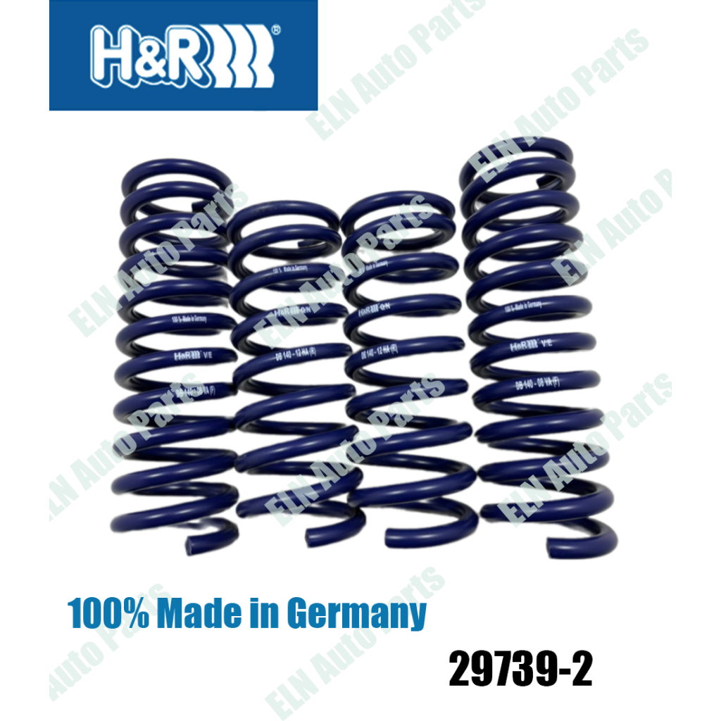 H&R สปริงโหลด (lowering spring) เบนซ์ BENZ S-class W140 6+8cyl.Sal+ Coupe -94 เตี้ยลง 30 mm.
