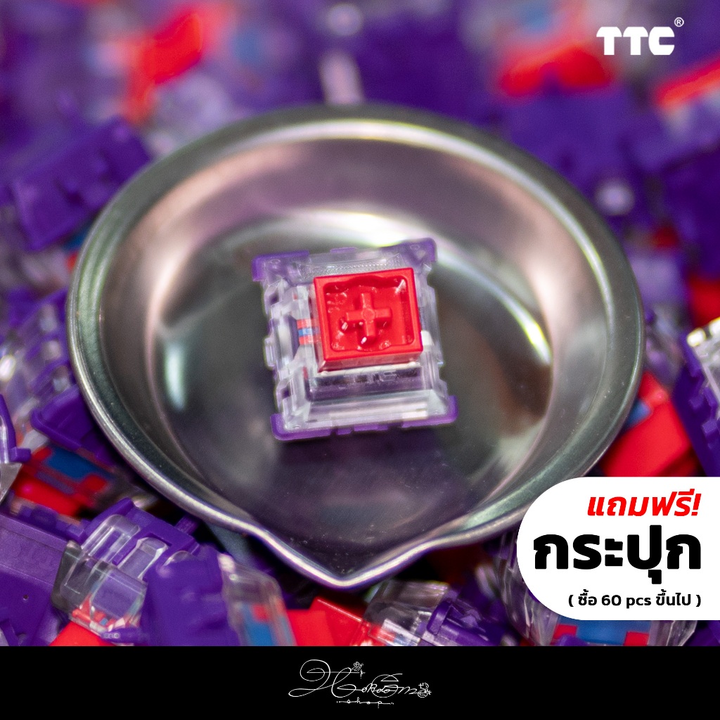 [พร้อมส่ง] TTC KOM / Magneto [Magnetic switch Keyboard][สวิตช์แม่เหล็ก]