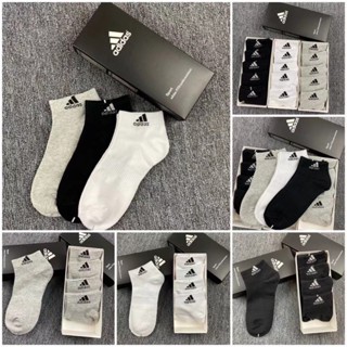 ถูกที่สุด!! 🔥🔥ถุงเท้าข้อสั้น ADIDASถุงเท้ากีฬา นุ่ม ยืดหยุ่น…