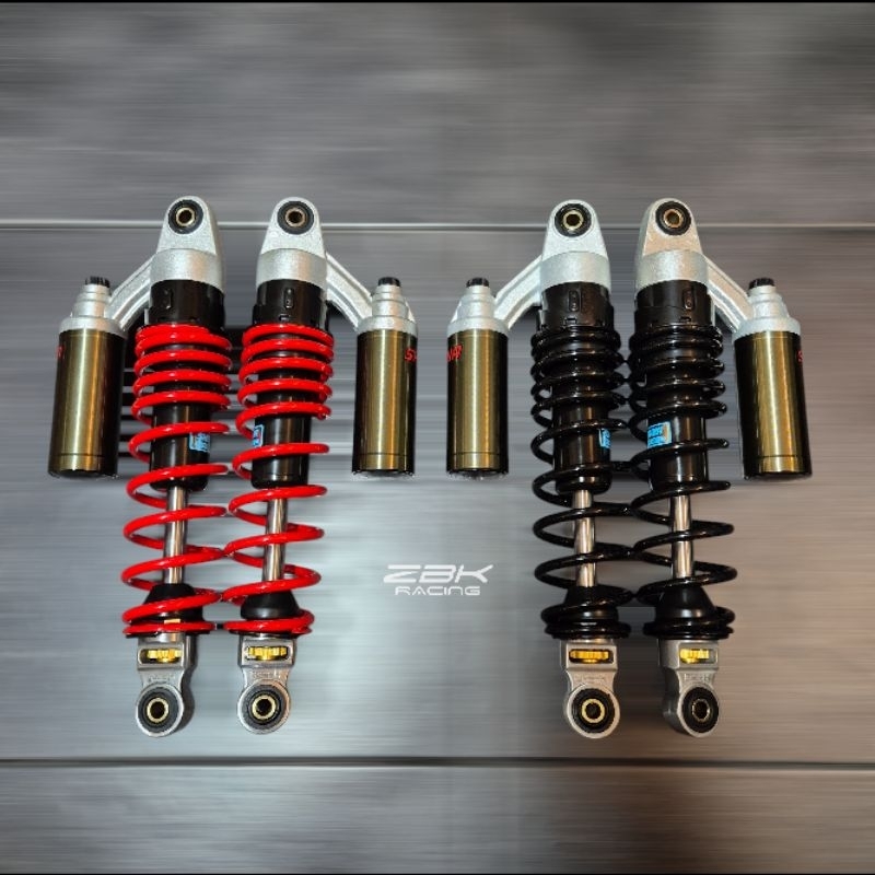 โช๊คSHOWA CB1300 ระบบแก๊สแท้ สูง 340mm.(งานZBK) แถมฟรีพวงกุญแจZBKทุกคู่