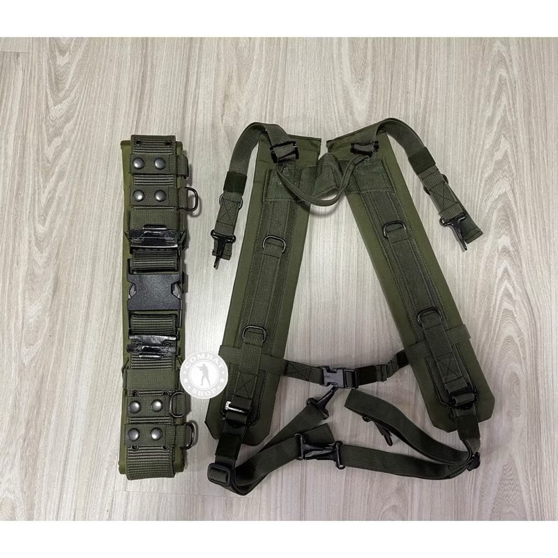 สายโยงบ่า เข็มขัดสนาม แบรนด์ camp swat สายเก่ง สายโยงบ่าทหาร เข็มขัดสนามทหาร ทบ.
