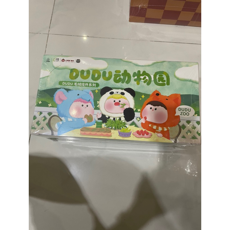 (ยกbox)ของแท้ DuDu Zoo Series Plush Mystery Box อินเทรนด์เล่นจี้สร้างสรรค์ตุ๊กตาน่ารักของขวัญวันเกิด