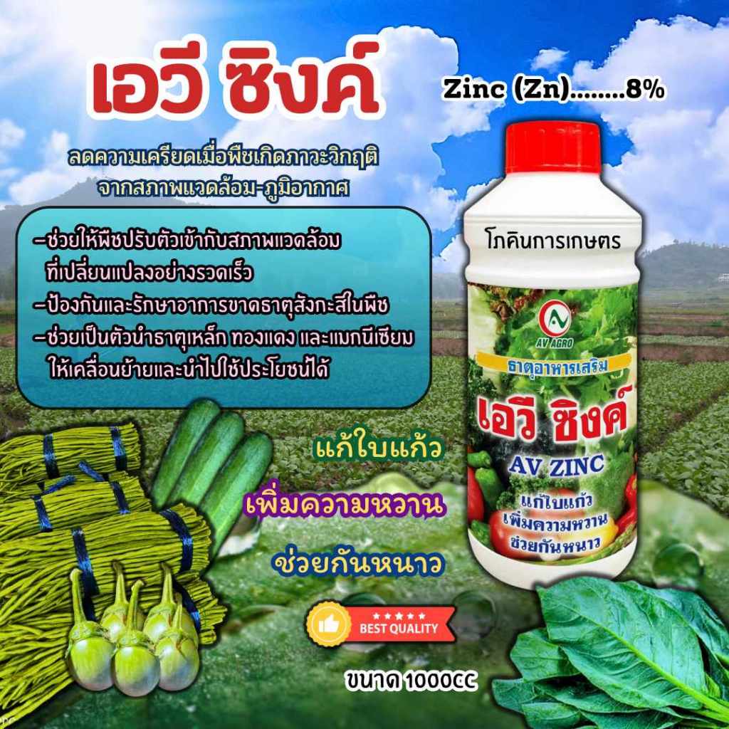 เอวี ซิงค์ (สารปรับสภาพอากาศ) ขนาด 500-1000cc