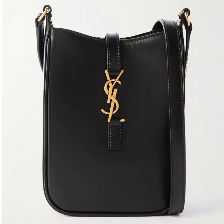 Saint Laurent แซงต์โลร็องต์ YSL LE5A7 ของแท้ กระเป๋าสะพายเดี่ยว ทนทาน หนังวัว Mobile phone bag lady mini bag