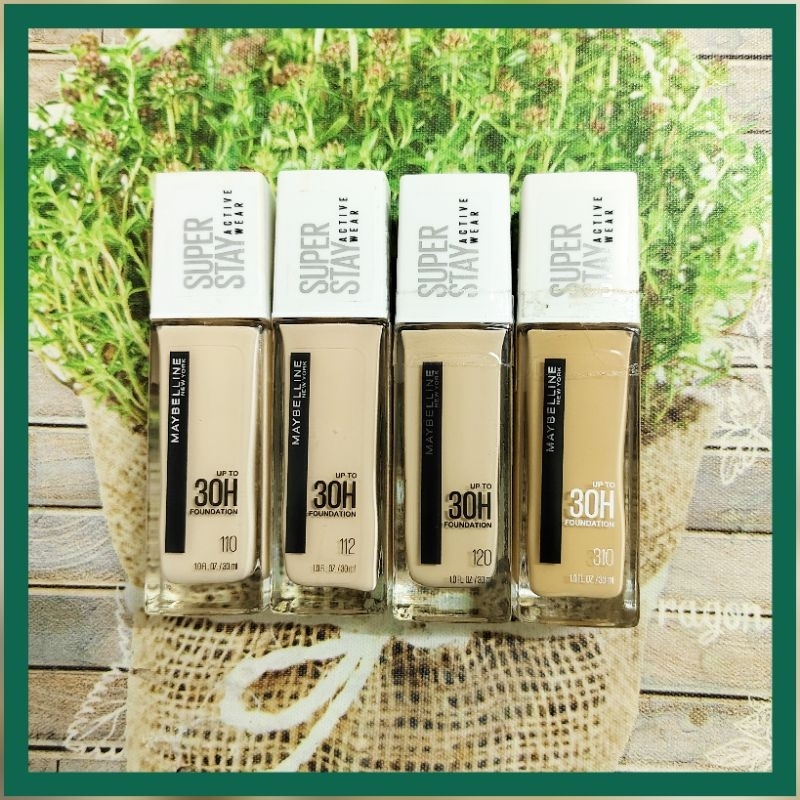 Maybelline Super Stay 24H Foundation 30ml. เมย์เบลลีน ซุปเปอร์สเตย์ แพคเกจเก่าและใหม่