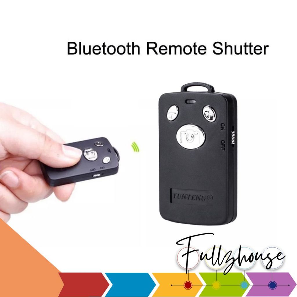 จัดส่งด่วน รีโมทบลูทูธ Remote Shutter Bluetooth รองรับทั้ง ios/Android น้ำหนักเบา พกพาง่าย ชาร์จได้ ใช้งานง่าย
