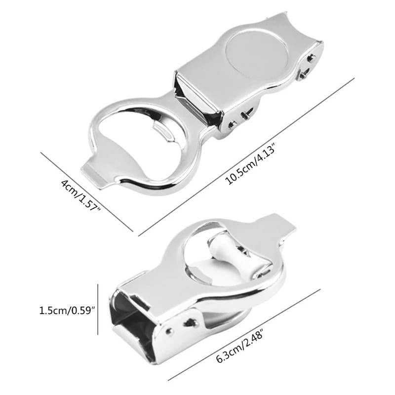 ที่เปิดขวด ที่เปิดฝาขวดอเนกประสงค์ 2in1 สำหรับเปิด ปิดขวดเบียร์ น้ำอัดลม โซดา กระป๋อง Bottle Opener - รูปที่ 6