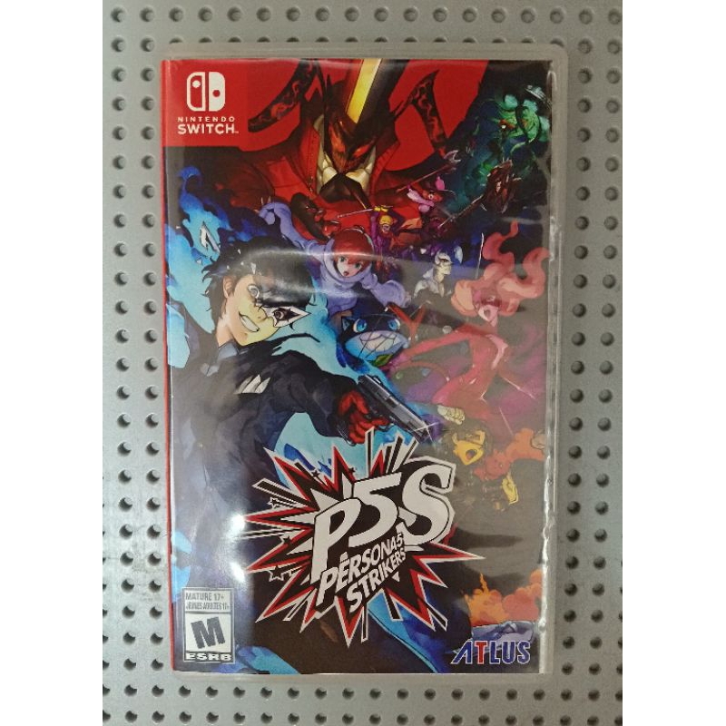 แผ่นเกม NINTENDO SWITCH (มือ2) : P5S PERSONA 5 STRIKERS (ปกกล่องพลาสติกมีรอยทั่วไป)