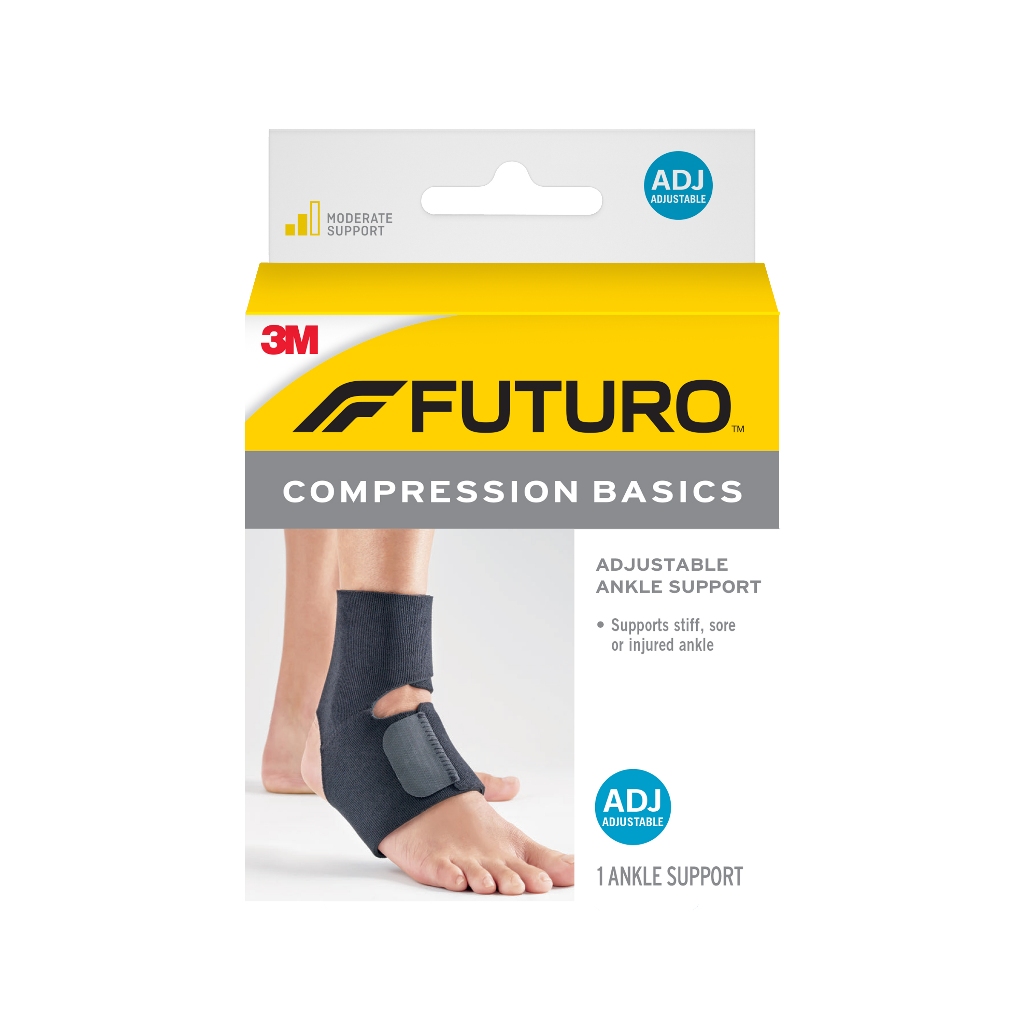 3M™ Futuro™ ฟูทูโร่ อุปกรณ์พยุงข้อเท้า รุ่นเบสิค, แบบปรับกระชับได้