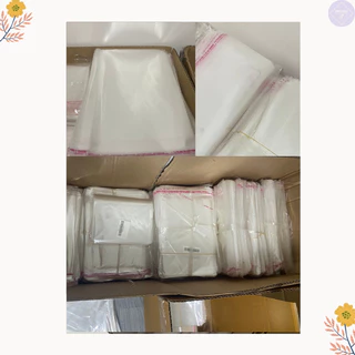ถุงใสฝากาว OPP ขนาดเล็ก (แพค100ใบ) ซองพลาสติก ซองใสสำหรับใส่อเนกประสงค์ ซองใส OPP แพ็ค 100 ใบ