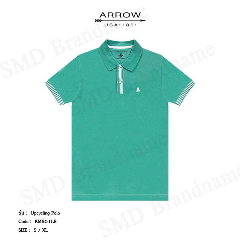 Arrow เสื้อโปโล รุ่น Upcycling Polo Code: KM851LR