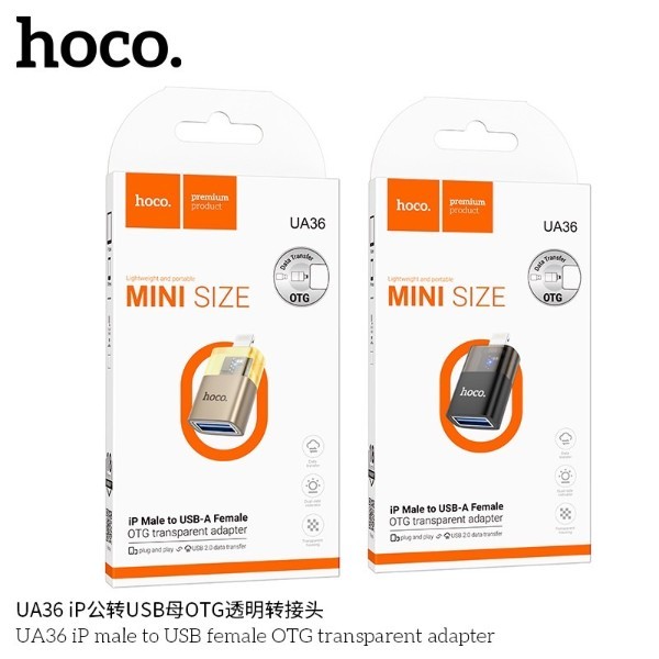Hoco UA36 I to USB /I to C/ usb to C/ i-C to usb /C to usb/ c to i