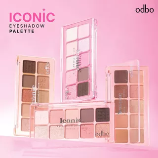 ODBO - Iconic Eyeshadow Palette โอดีบีโอ ไอโคนิค อายแชโดว์ พาเลท