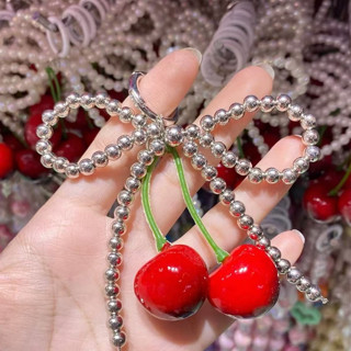 พร้อมส่ง YS250 พวงกุญแจ โบว์น่ารักๆ ห้อยกุญแจ สไตล์เกาหลี ขอ…