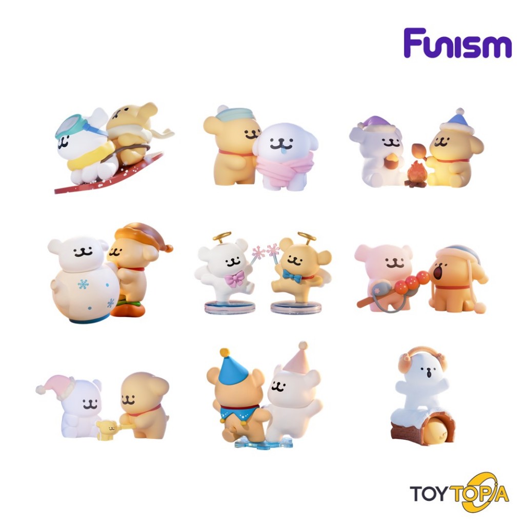(556111) Maltese: Cuddly Moments Series Blind Box by Funism (1 จุ่ม)