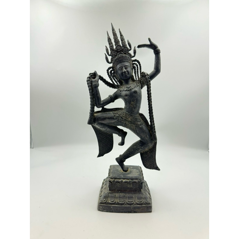 SCULPTURE, DAKINI, 19TH CENTURY พระเก่าโบราณ Monk Goddess Antique