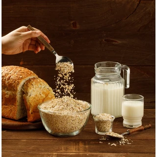 เวอรี่นาย ข้าวโอ๊ต ออร์แกนิก อบบดหยาบ Verre9 Organic Quick Oat สูตรปรุงสำเร็จ 800 กรัม ( QO-800 )