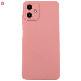 เคส สำหรับ Samsung Galaxy A06 4G เคสซิลิโคนนิ่ม กันกล้อง TPU สีพื้น