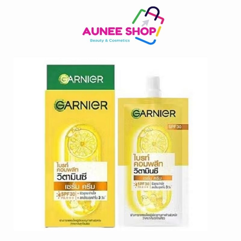 ( 1 ซอง) การ์นิเย่ ไลท์ คอมพลีท สปีด เซรั่ม ครีม SPF30 PA+++