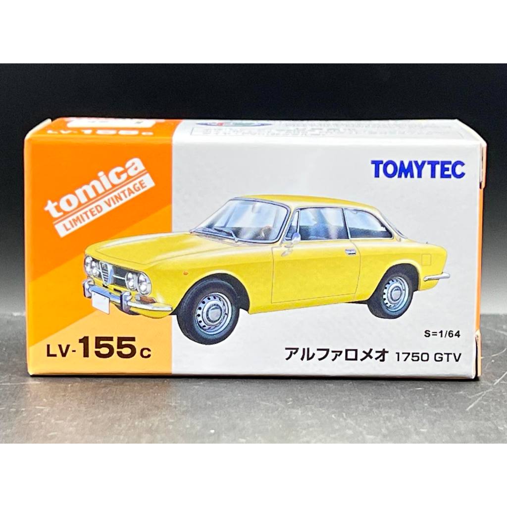 Tomica Limited Vintage NEO LV-155c Alfa Romeo 1750GTV (yellow)