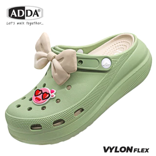 รองเท้าหัวโต ADDA รุ่น 59G01-W1 SIZE (4-7) สำหรับหญิง มีสายรัดหลังเพิ่มความกระชับ นุ่มสวมใส่สบาย