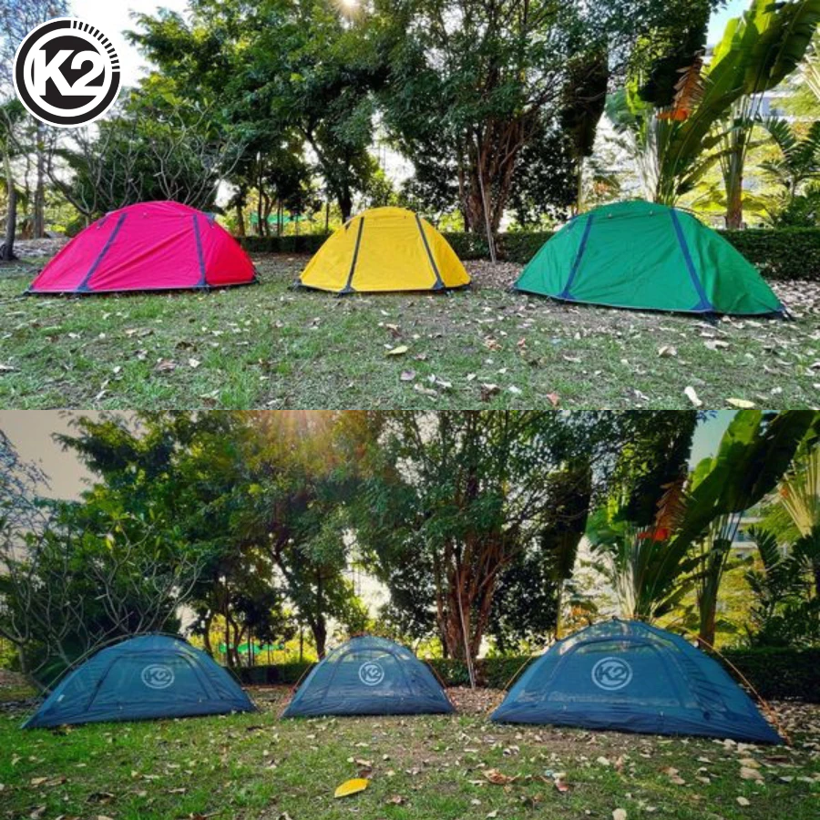 เต็นท์ K2 SUMMIT เต็นท์ HI-END สำหรับ 1 คน น้ำหนักเบา กันน้ำ กันฝน พกพาสะดวก FREE!! กราวชีท thumbnail 7