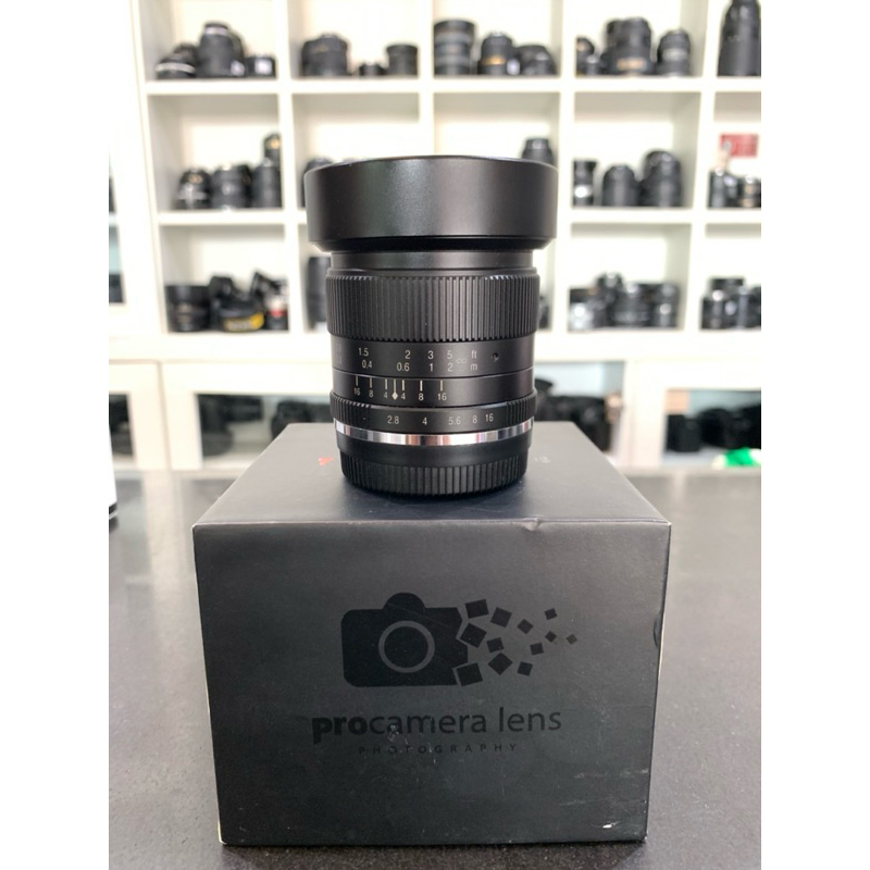 มือหมุน  12mm F2. WIDE-LENS 7Aritsans 📌for Fuji มีกล่อง