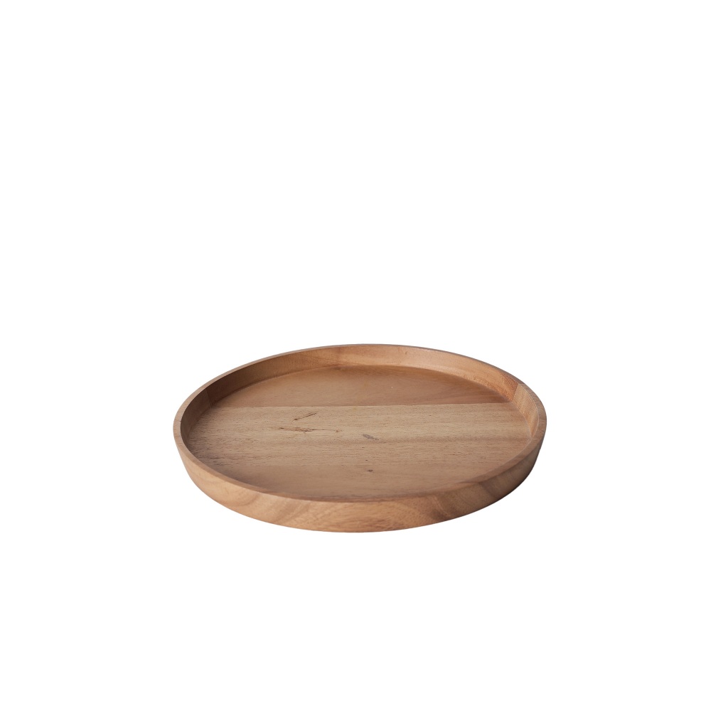 CHABATREE - LIMPID ROUND TRAY ถาดไม้