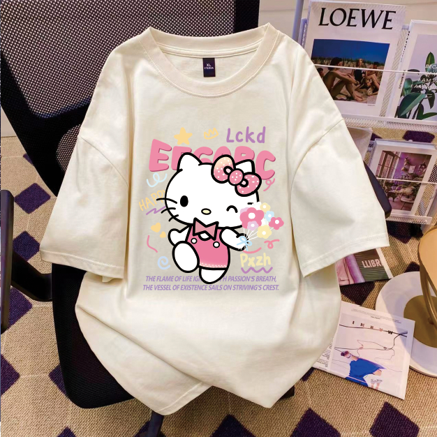 เสื้อยืดโอเว่อร์ไซร์พรีเมียม ผ้าคอตตอนแท้ CM135  สีไม่ตกเนื้อผ้าดี ตัดเย็บดี