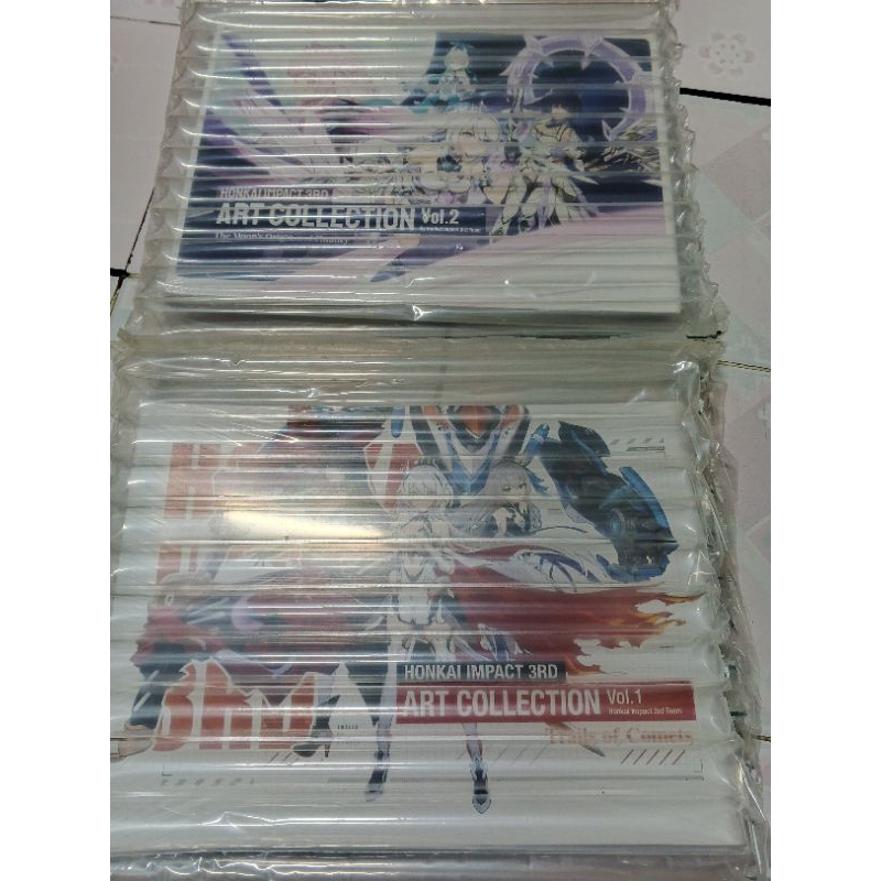Art Book Honkai Impact 3 vol.1+2 limited English