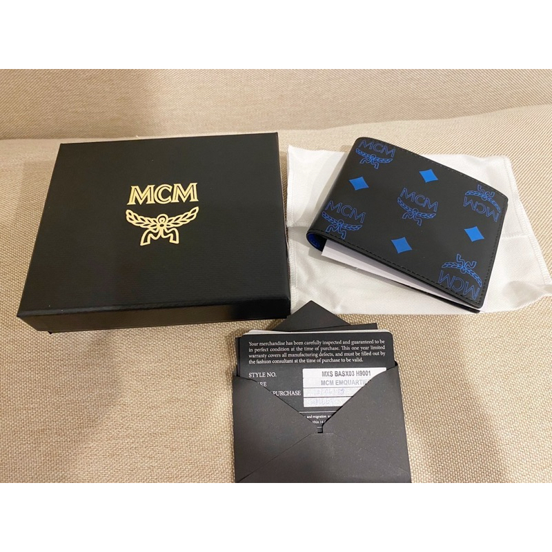 New Mcm wallet แท้ 100%