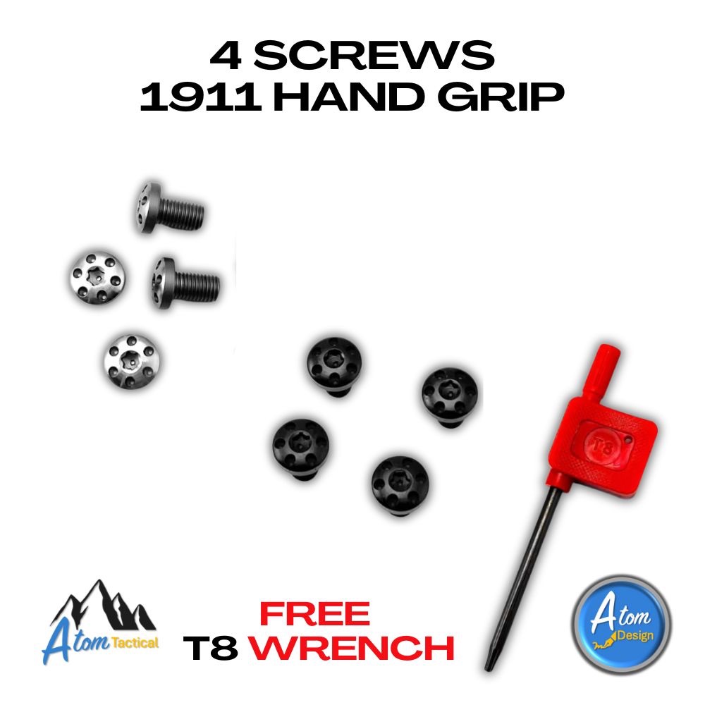 ชุดสกรูด้ามจัด 1911 - 1911 Hand Grip Screw Set