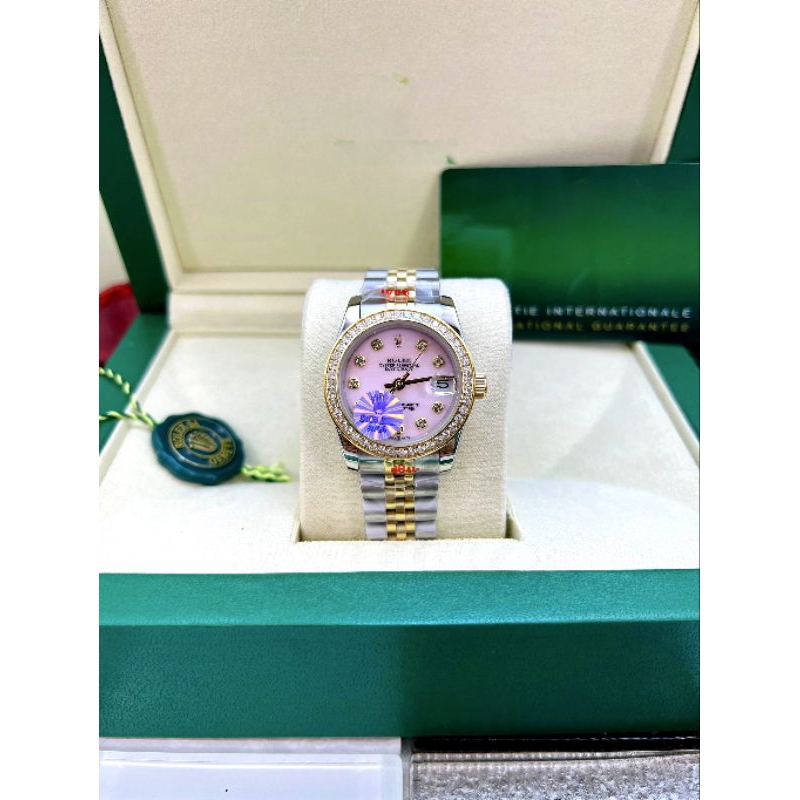 นาฬิกาผู้หญิงรุ่นDatejustขนาดหน้าปัด 31mmระบบAutomatic.