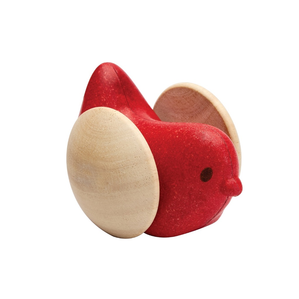 PlanToys ของเล่นไม้ 5296 Bird Roller  นกกลิ้ง ของเล่นไม้ สำหรับเด็กอายุ 6 เดือน ขึ้นไป