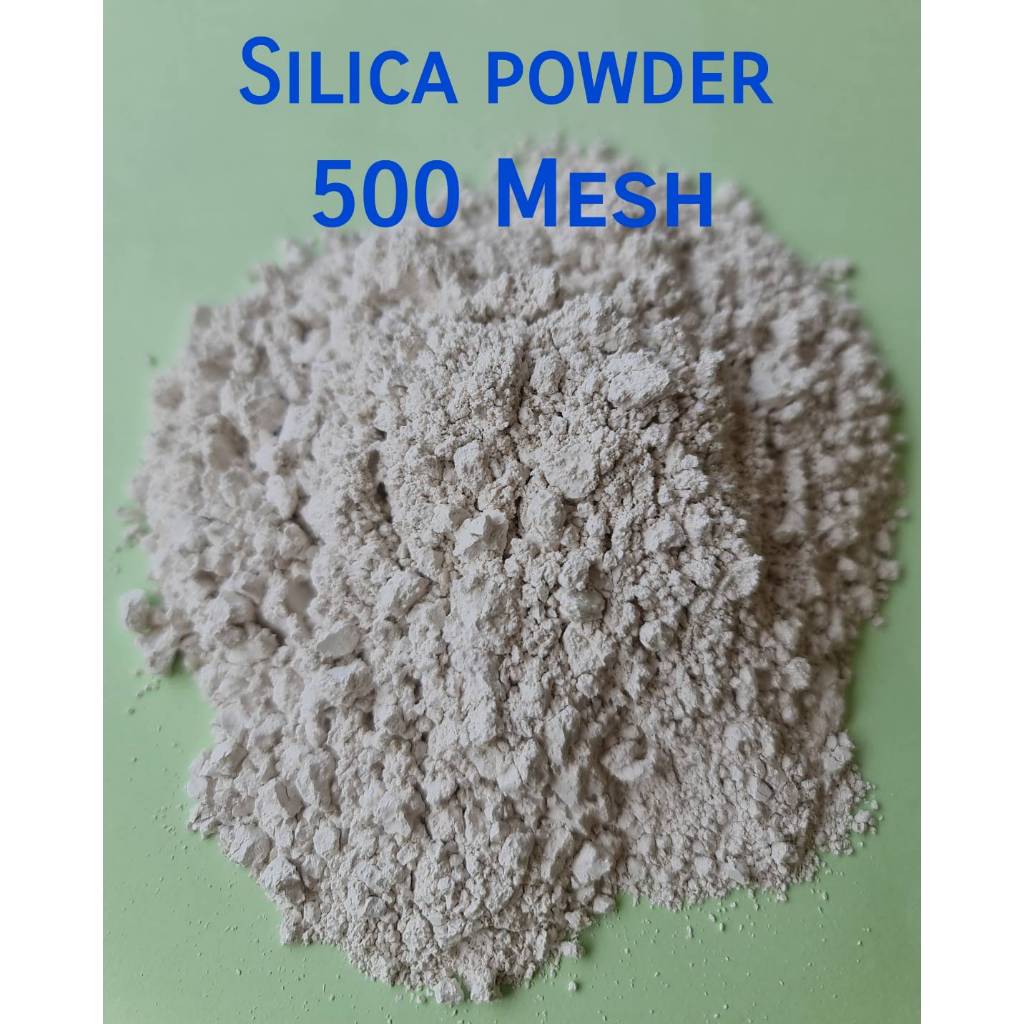 3 กิโลกรัม/ถุง Silica Powder ทรายซิลิก้าเพาเดอร์  ทรายขาวบด บดจากทรายแก้วธรรมชาติ มีขนาด 100 - 500 Mesh - รูปที่ 3