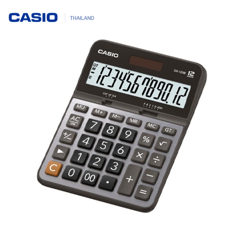 เครื่องคิดเลข CASIO DX-120B (12 หลัก)