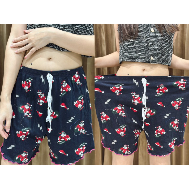 กางเกงขาสั้นผ้านุ่มไซส์ใหญ่ XXL - รูปที่ 4