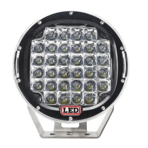 สปอร์ตไลท์ CREE LED(US) SU-75-96W ขนาด 9 นิ้ว กรอบสีดำ 96 วัตต์เต็ม สำหรับออฟโรด 4X4 รถแต่ง เรือยอร์ช แสงสว่างส่องไกล