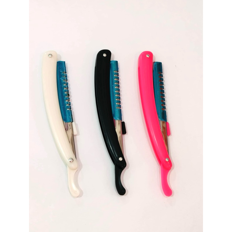 ด้ามมีดโกน ด้ามมีดซอยผม กันจอน ฟรีใบมีดขนนกแท้ 1 ใบ - รูปที่ 4